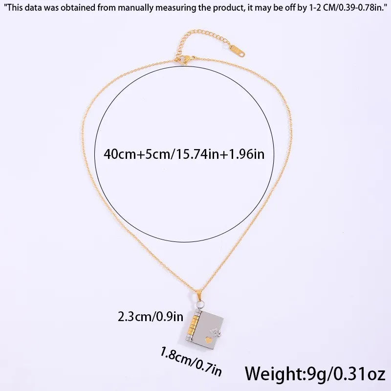 For Granddaughter and daughter - The Most Beautiful Chapter Book Necklace