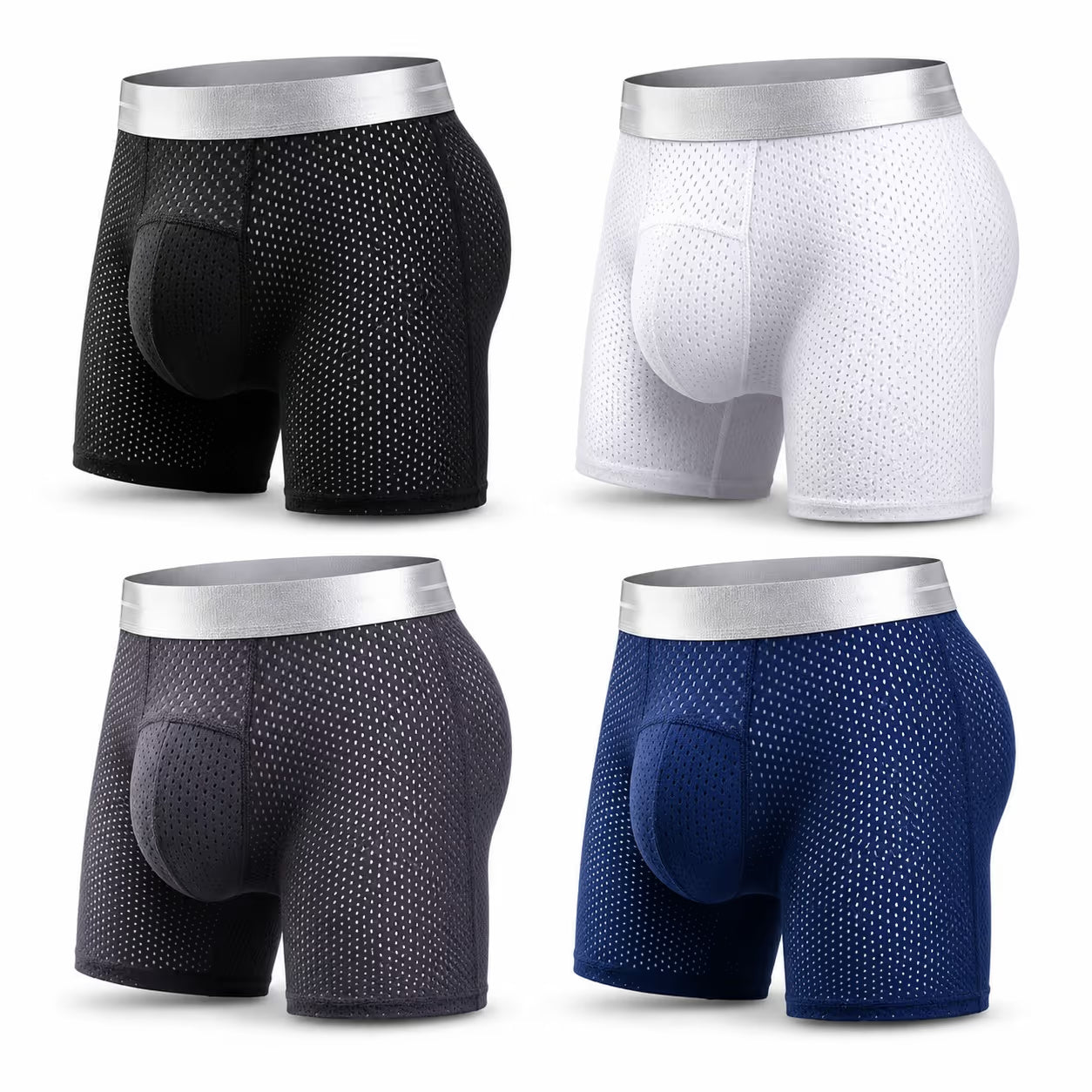 🏆45K+ SOLD 🔥2026 HOT SALE AirSorbTM Premium All-Day Comfort IceSilk Mesh Men's Boxer