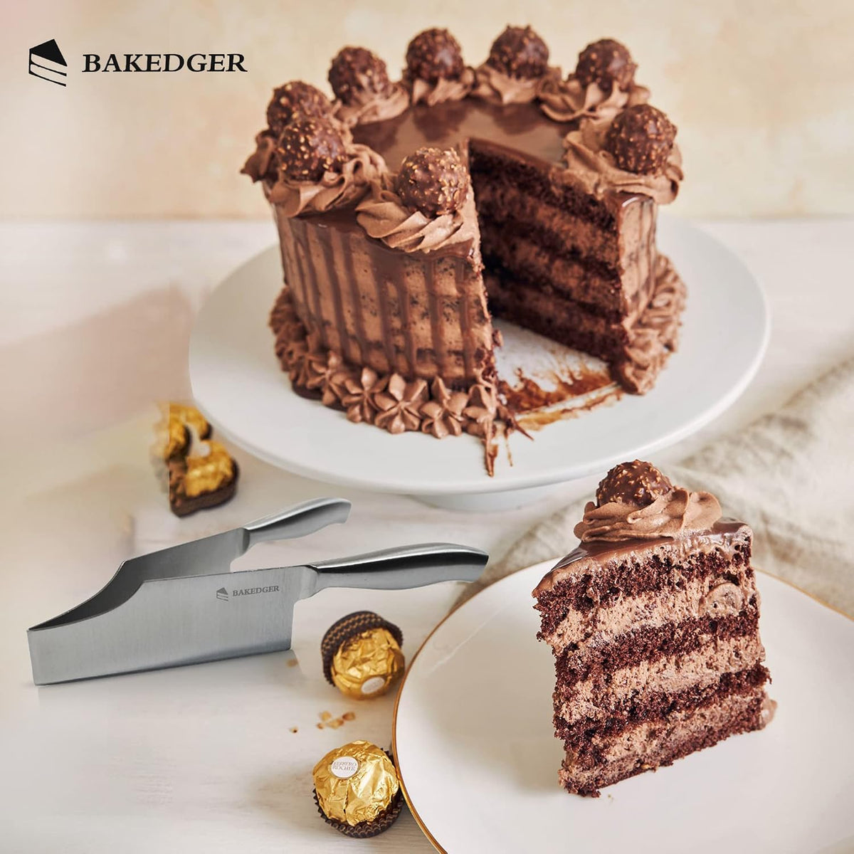 Stainless Steel Cake Knife Slicer