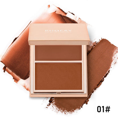 Double-Take Cream & Powder Blush Duo | Long-Lasting 2-in-1 Cheek Color Palette ✨