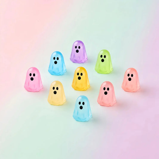Mini Glow-in-the-Dark Ghost Figurines 👻✨