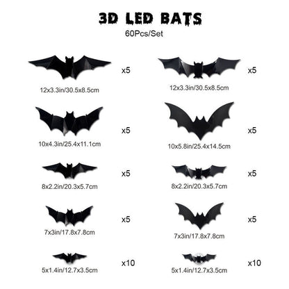 LED Bat Night Light Party Decoration Gift for Halloween