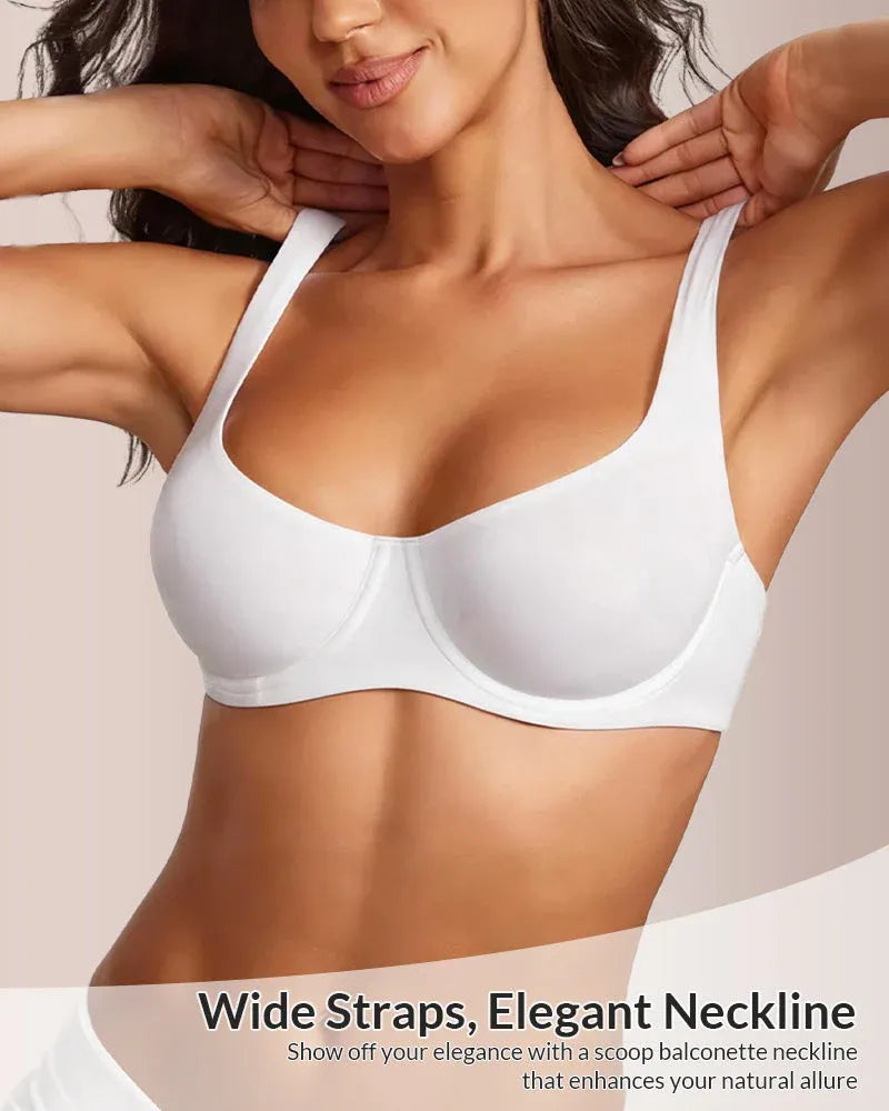 🔥【Hot Sell】🔥 Underwire Support Seamless Balconette Bra 🔥