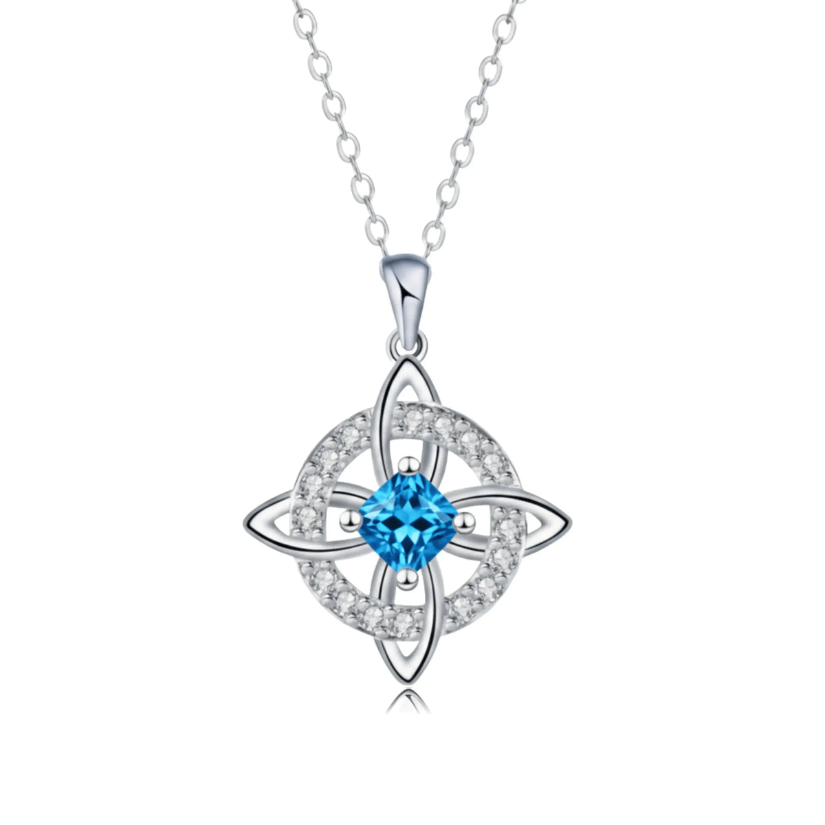 Mystical Birthstone Witches Knot Necklace – 🔮💞Protect Your Loved Ones