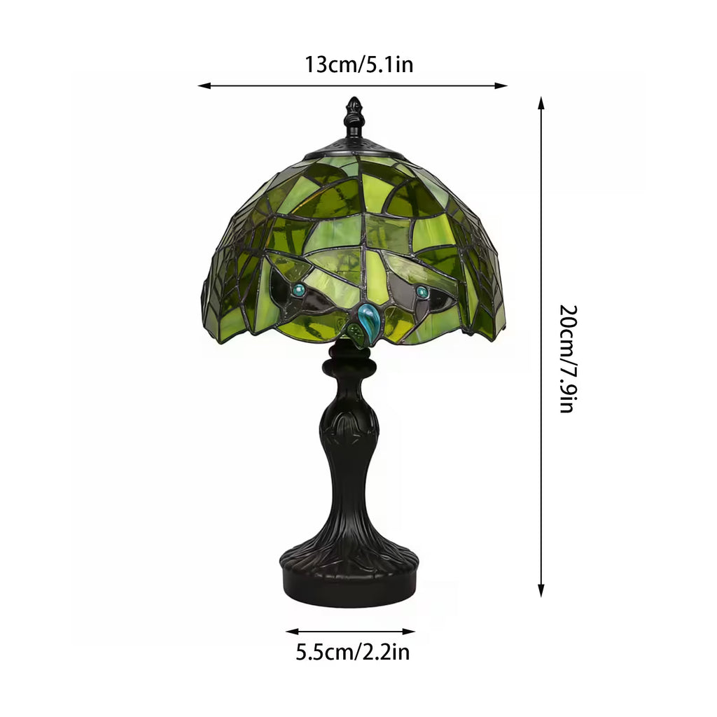 2026 New Halloween Glass Spiderweb Lamp