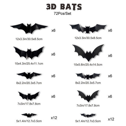 LED Bat Night Light Party Decoration Gift for Halloween