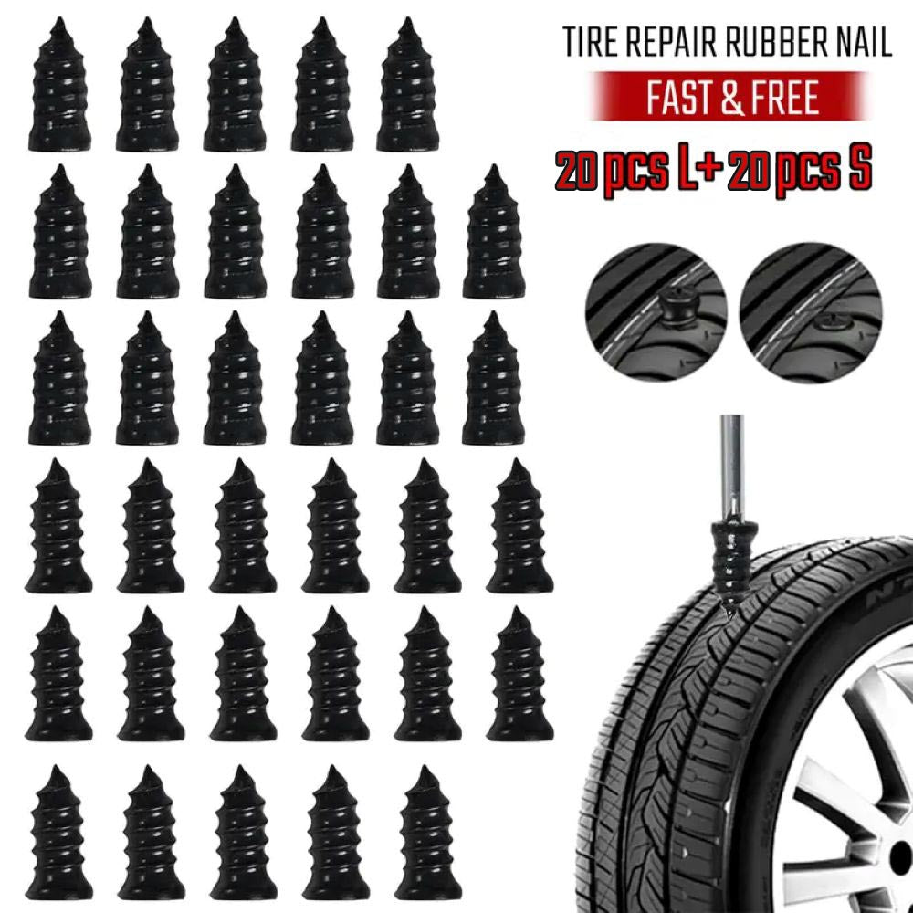 🔩Tire Repair Vacuum Rubber Nails Kit