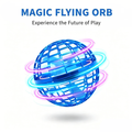 🚀 Levitating Induction Flying Ball – Smart Glow Gyro for Fingertip Play – LED Mini Drone Toy for Kids & Adults ✨