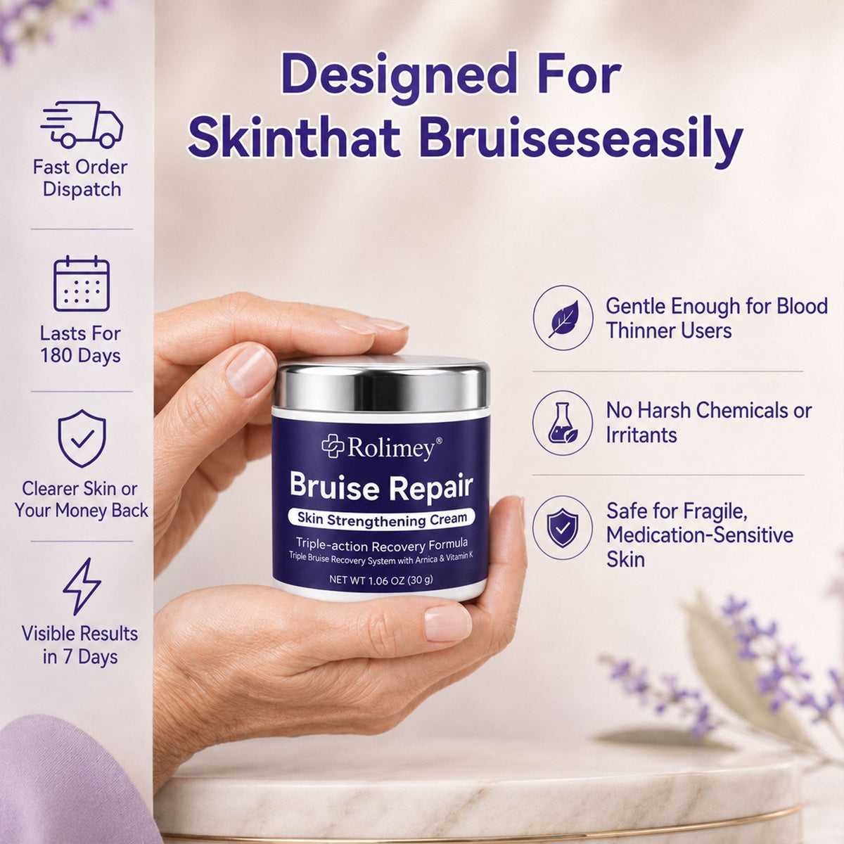 👨‍⚕️Over 100,000 units sold💕 - Cream to repair bruises and strengthen the skin.