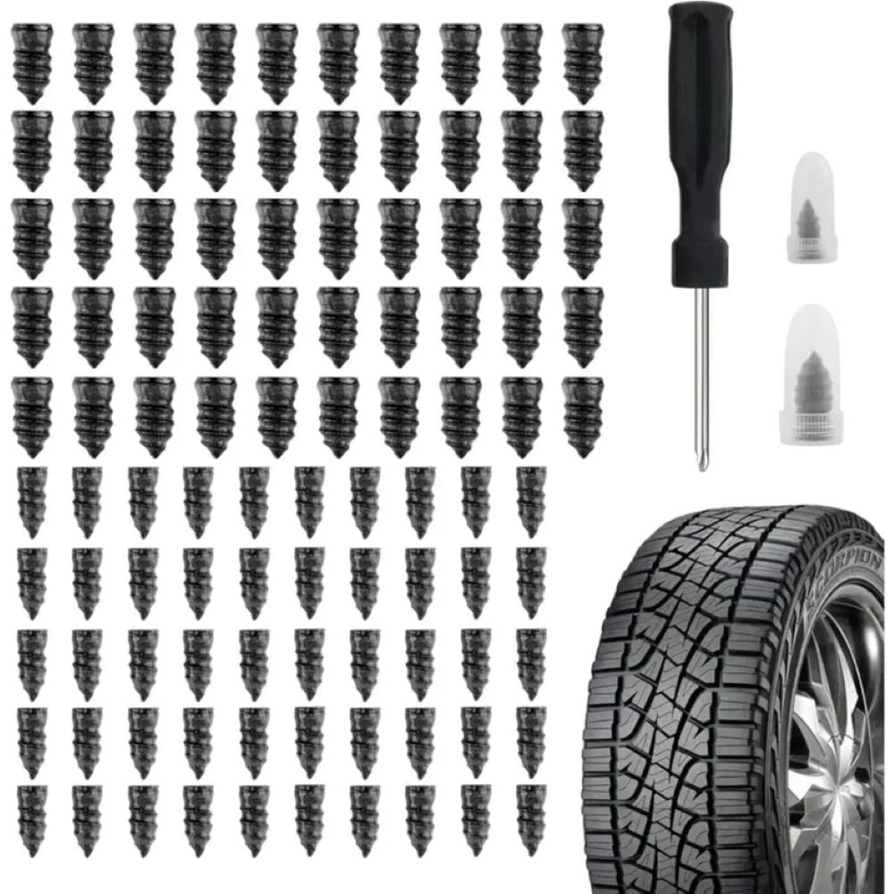🔩Tire Repair Vacuum Rubber Nails Kit