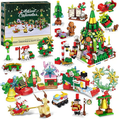🎅Holiday Countdown Toy with Daily Surprise Bricks