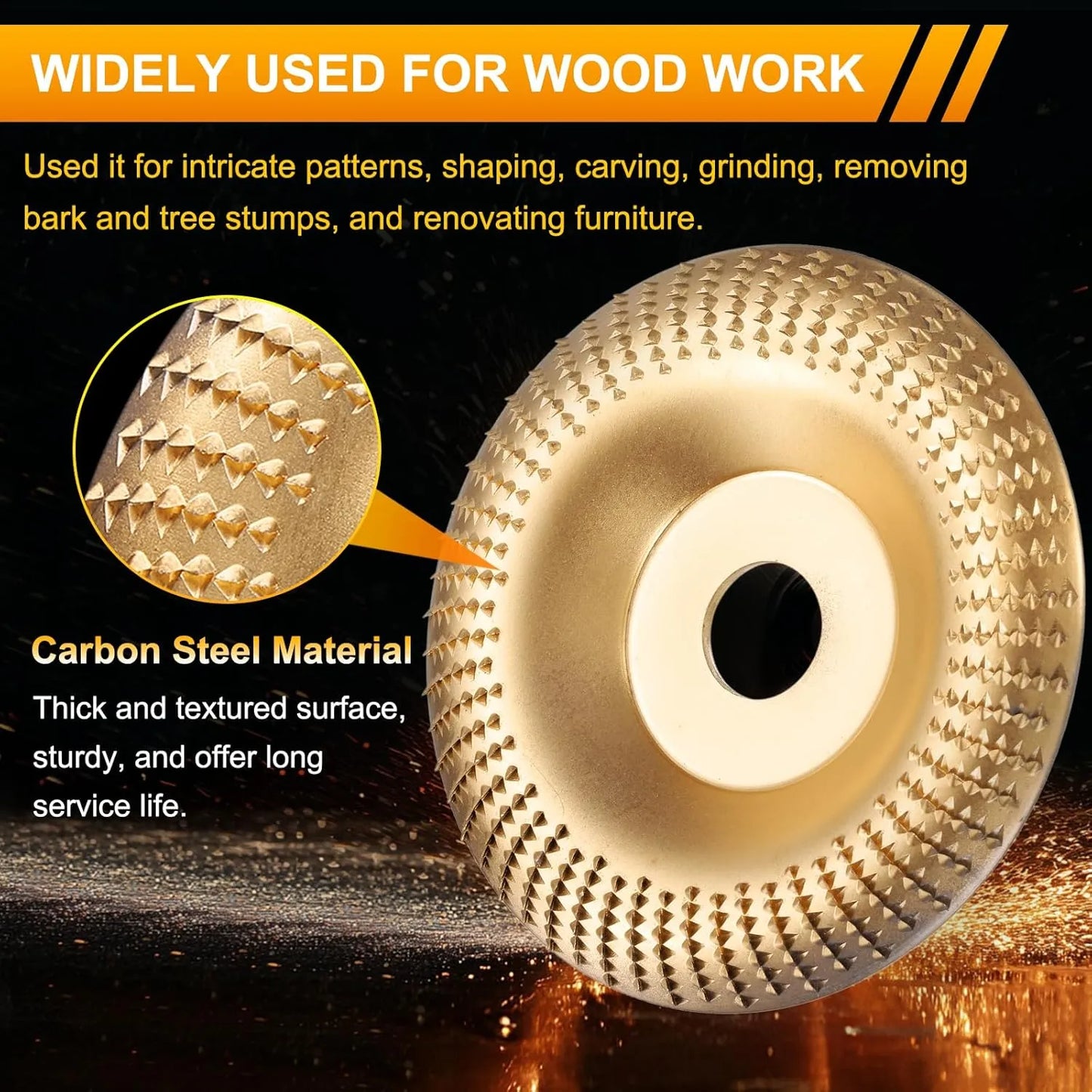 🎉🛠️3PCS Wood Carving Disc Set