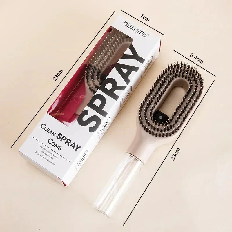 2-in-1 Hydrating Mist Hairbrush