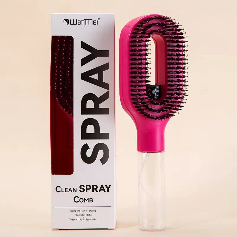2-in-1 Hydrating Mist Hairbrush