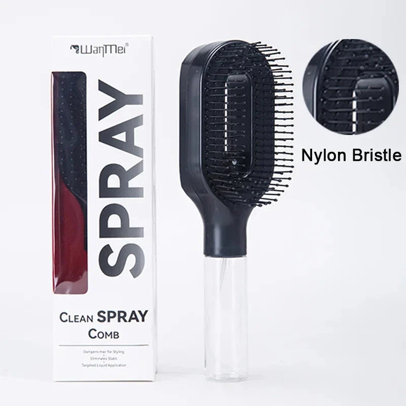 2-in-1 Hydrating Mist Hairbrush