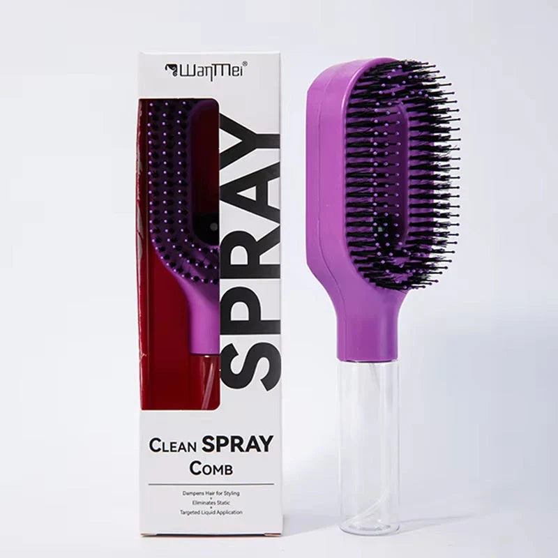 2-in-1 Hydrating Mist Hairbrush