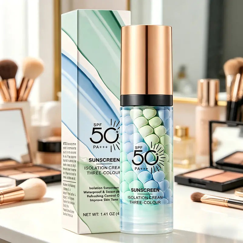 ☀️ SPF 50+ Sunscreen Primer – Glow & Protect ✨