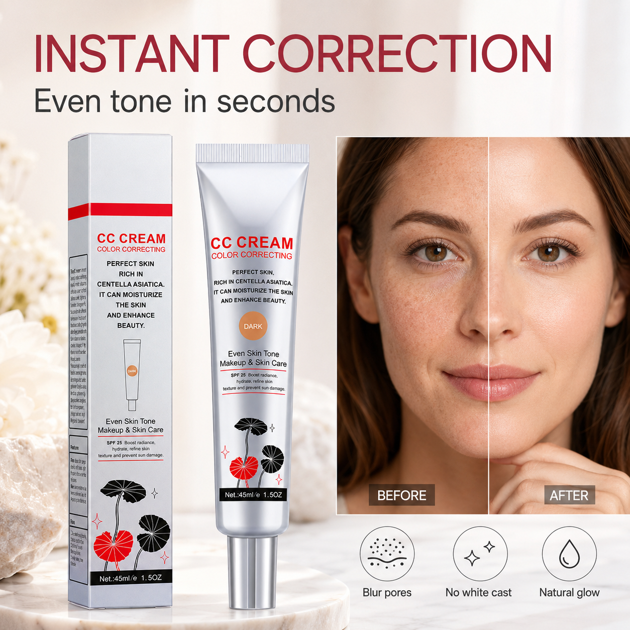 ✨ Centella Color Correcting CC Cream ✨