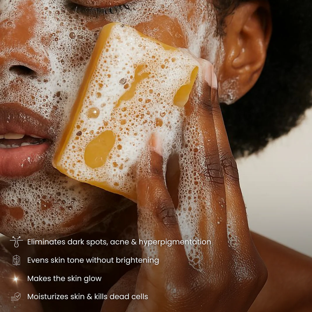 ✨ Advanced Anti-Spots & Dark Spot Correcting Soap — Hyperpigmentation Treatment for Face & Body, Melasma Fade Bar 🧼
