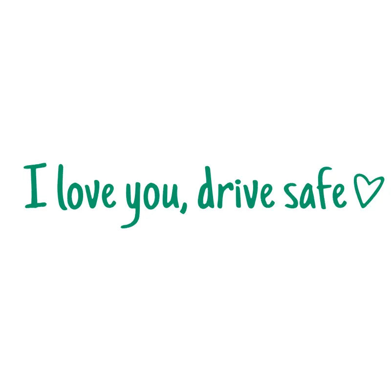 💓 I love you, drve safe Sticker(3pcs)