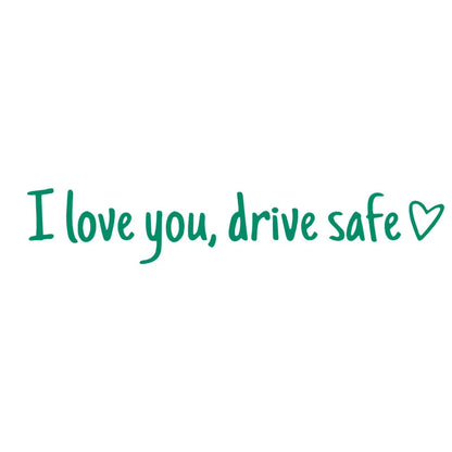 💓 I love you, drve safe Sticker(3pcs)