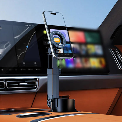 ⭐2026 New Arrival💥HOT SALE🥳🧲Car Cup Holder Phone Mount – 360° Adjustable, Strong N52 Magnet, One-Hand Operation, Fits All Phones, Stable Magnetic & Clamp Models for Safe Driving