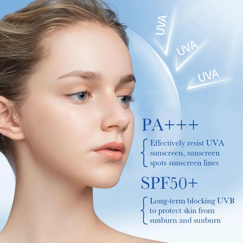 ☀️ SPF 50+ Sunscreen Primer – Glow & Protect ✨