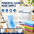 60-Pieces Multi-Effect Floor Cleaning Sheets — Eco-Friendly Dissolving Floor Cleaner Paper for Hardwood, Tile, & Laminate