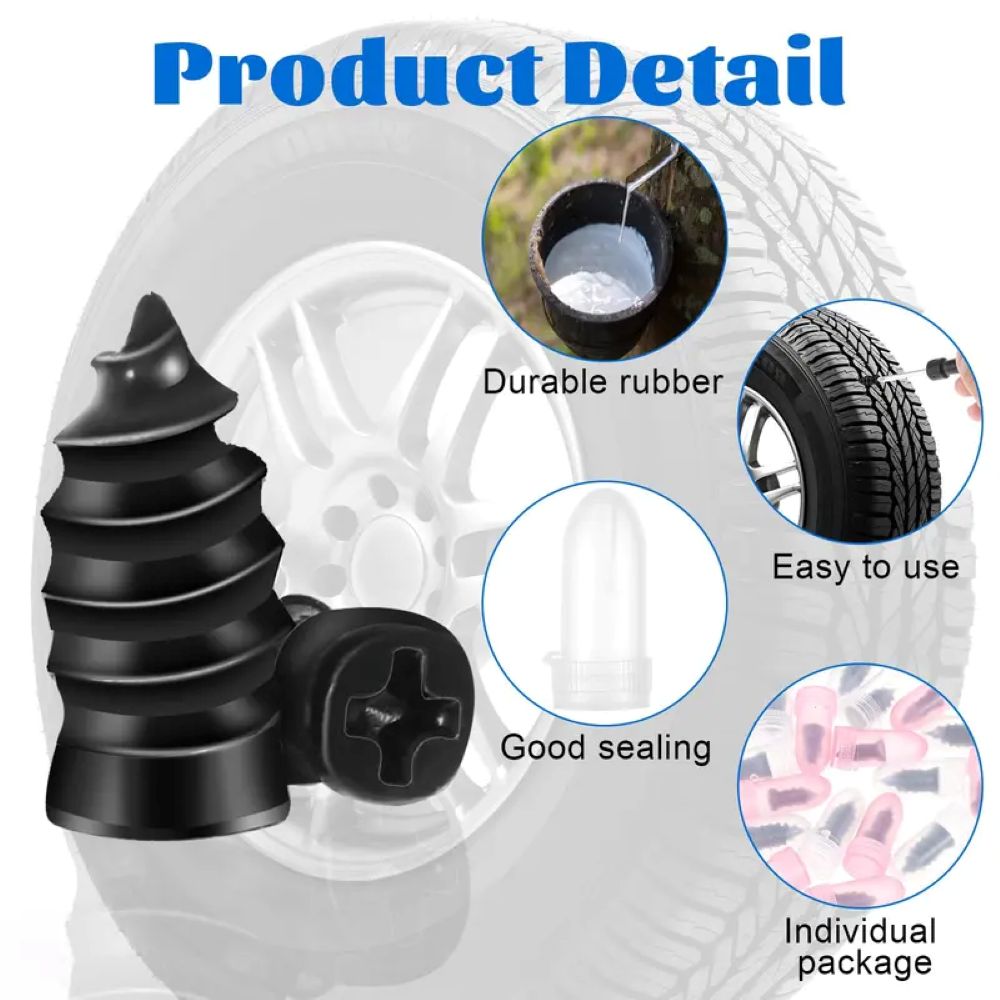 🔩Tire Repair Vacuum Rubber Nails Kit