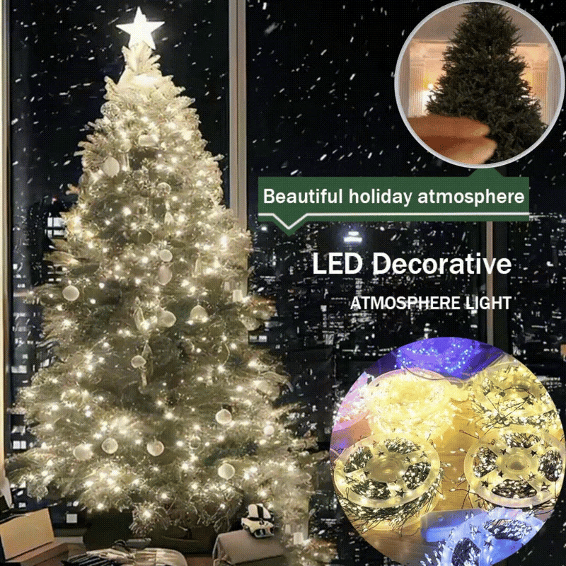 🎁LED Copper Wire Firecracker Light String