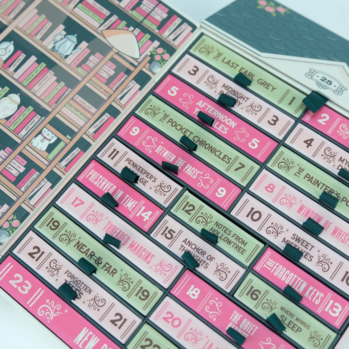 🔥LAST DAY 50% OFF- 📚2026 Bookshop & Curiosities Stationery Advent Calendar