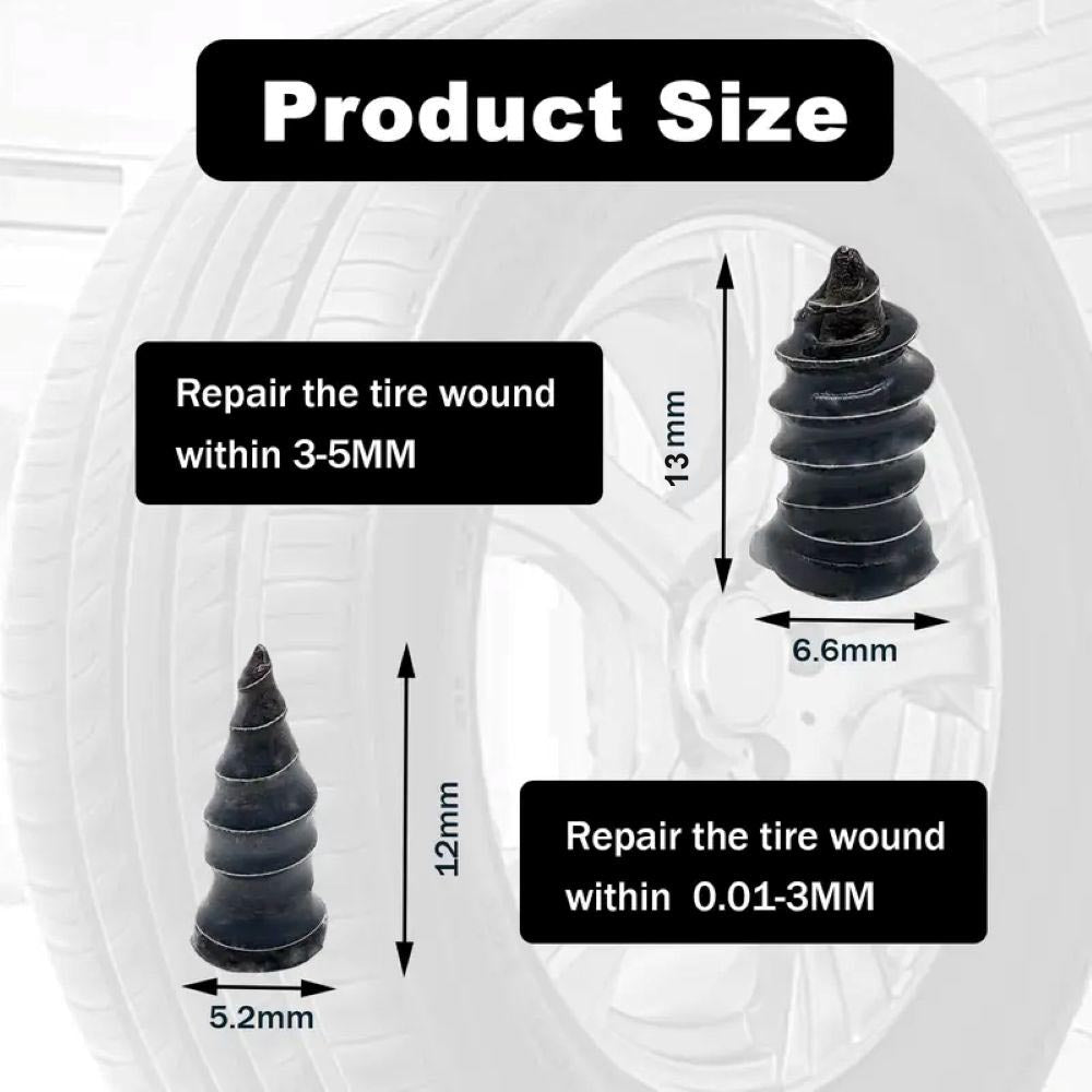 🔩Tire Repair Vacuum Rubber Nails Kit
