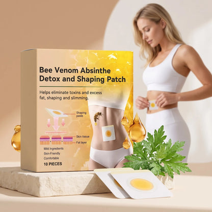 🌿Bee Venom & Mugwort Detox Shaping Patches ⭐Overnight Body Care Stickers