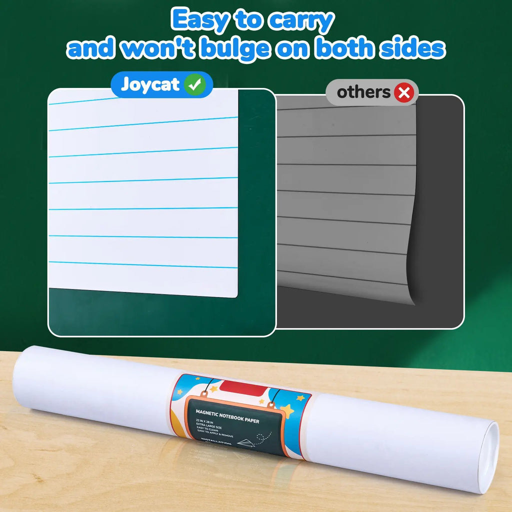 📝✨Giant Magnetic Lined Paper Whiteboard 28” x 22”