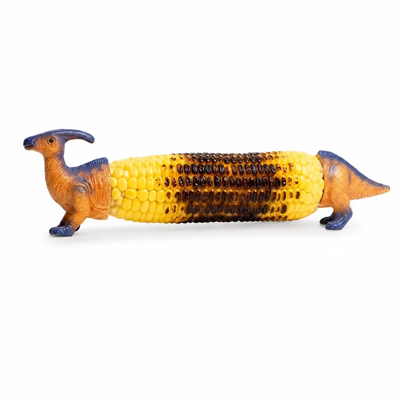 🌽🦖 Dinosaur Corn Holders – Cute Novelty Corn on the Cob Holders for BBQ & Summer Parties