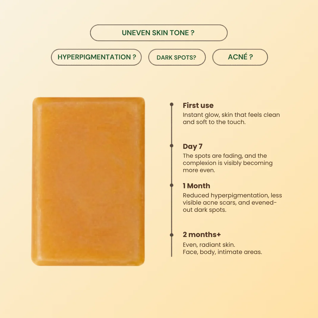 ✨ Advanced Anti-Spots & Dark Spot Correcting Soap — Hyperpigmentation Treatment for Face & Body, Melasma Fade Bar 🧼