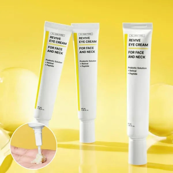 Revitalizing Eye & Face Cream with Probiotics, Retinal & Peptides – 40ml