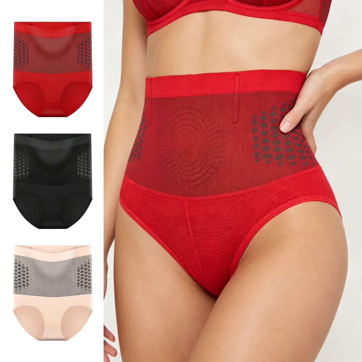 🏆LAST DAY SALE 49% OFF🔥 Women's High-Waist Shaping Compression Shorts – Stay Warm & Snatched