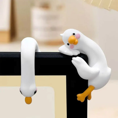 Mini Duck Desk Ornaments - So Tired Lazy Duck