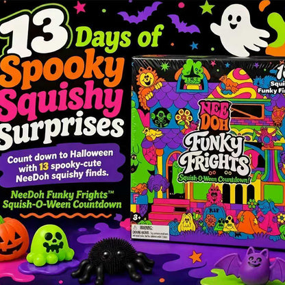 🔥【FREE SHIPPING】🔥 Spooky Countdown Begins! 👻 NeeDoh Halloween Calendar 2026