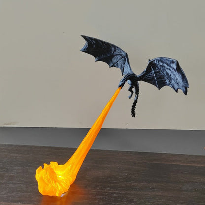 🐉🔥 Dragon Flame Book Nook – Bring a Magical Dragon’s Fire to Your Bookshelf ✨📚