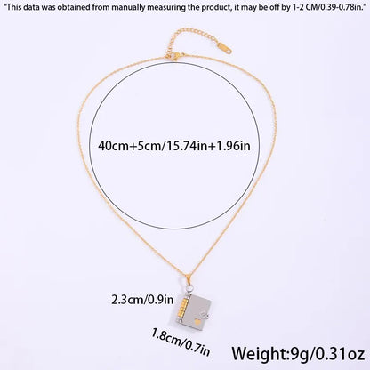 For Granddaughter and daughter - The Most Beautiful Chapter Book Necklace