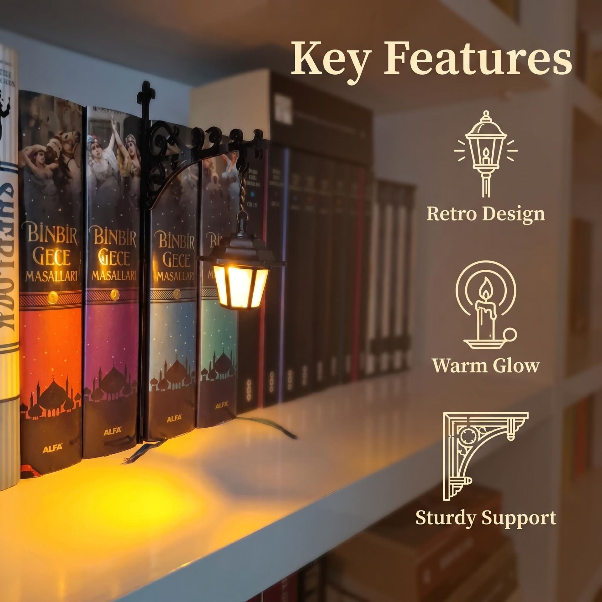 📚BookGlow - Mini Library Lantern💡