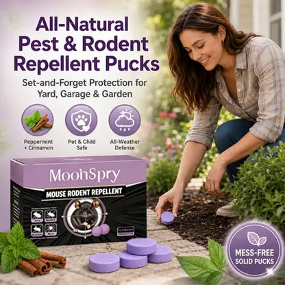 All-Natural Peppermint & Cinnamon Pest & Rodent Repellent Pucks