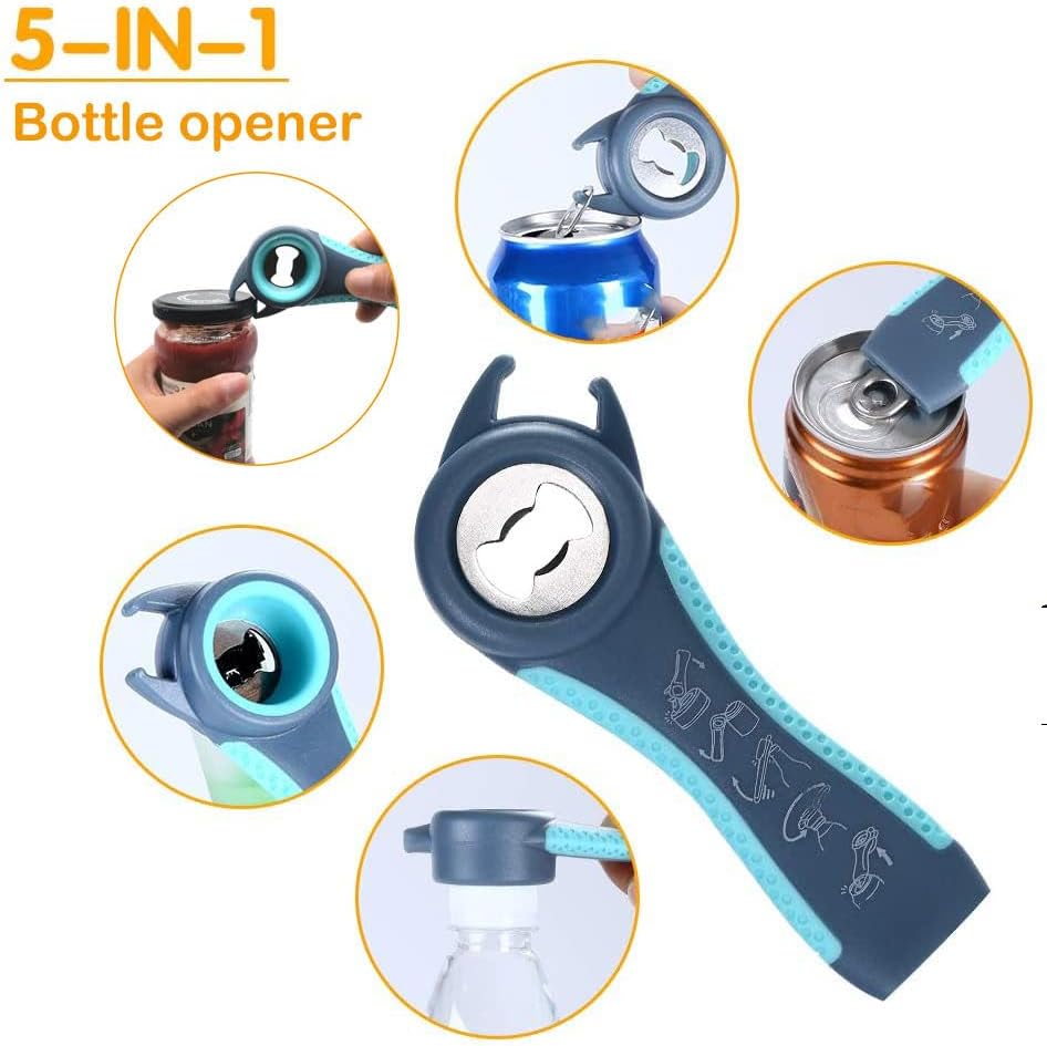 Jar Opener & Bottle Opener for Seniors with Arthritis, Weak Hands