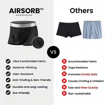 🏆45K+ SOLD 🔥2026 HOT SALE  AirSorbTM Premium All-Day Comfort IceSilk Mesh Men's Boxer
