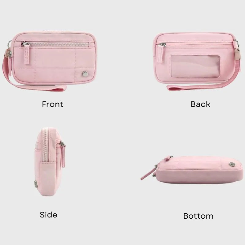 🎁 Puffer Wristlet Wallet Fits Phone