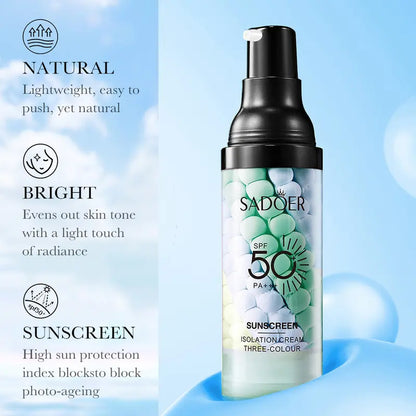 ☀️ SPF 50+ Sunscreen Primer – Glow & Protect ✨