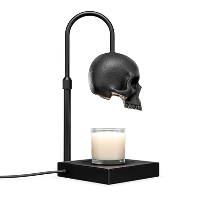 Nomnu Gothic Skull Candle Warmer Lamp | Spooky Halloween Decor & Flame-Free Wax Melter for Home Fragrance 💀🕯️👻