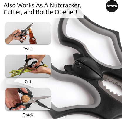 Gothic-Style Original Elizabat Kitchen Scissors